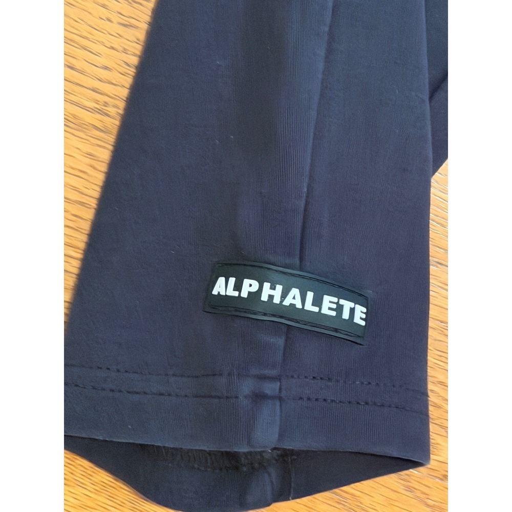 Alphalete Mens Joggers Black Tapered Athletic Sweatpants Large - Picture 8 of 11
